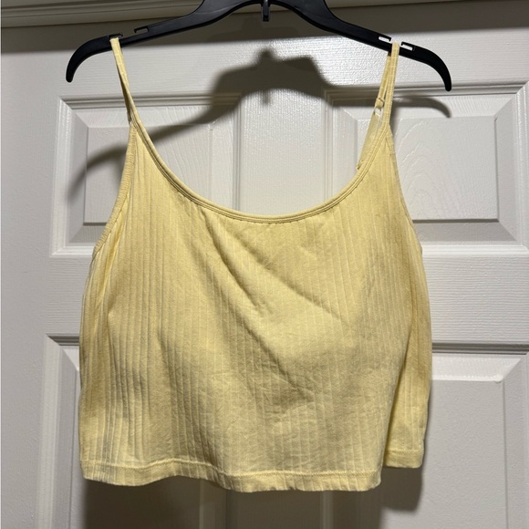 Old Navy Yellow Ribbed Sleeveless Camisole - Picture 1 of 4